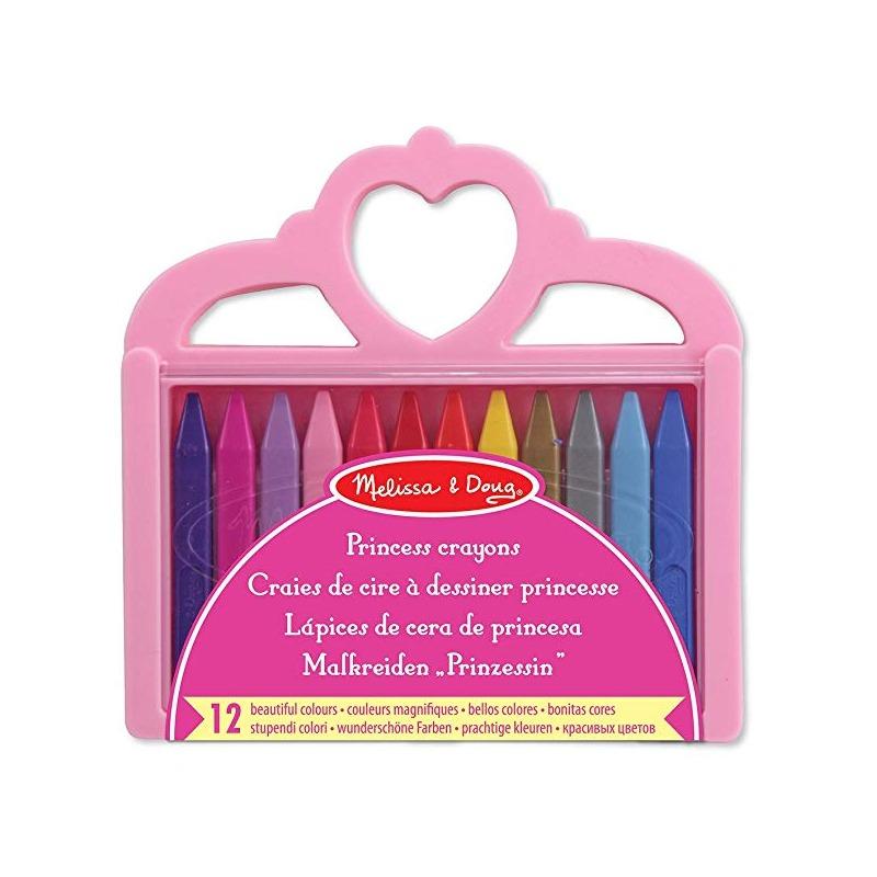 Melissa & Doug Arte Y Manualidad 4155 Princess Crayon Set