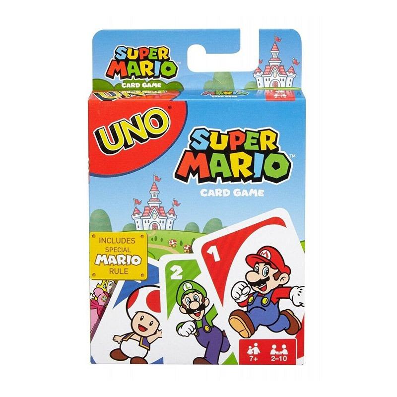 Mattel Games Drd00 Tarjetas De Juego Uno Super Mario