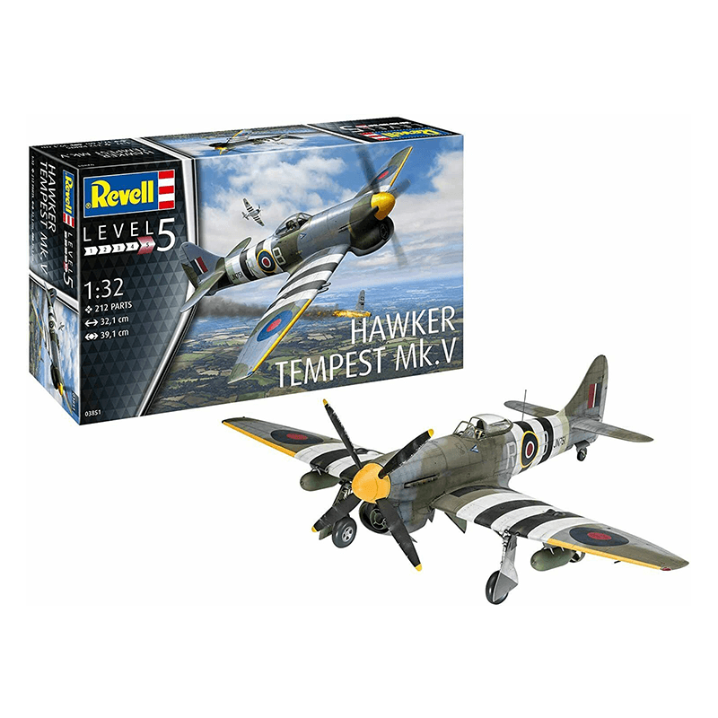 REVELL Model 3851 Avion Hawker Tempest escala 1/32
