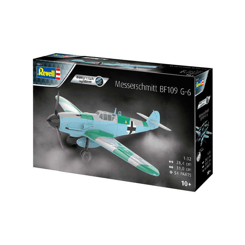 RevellModel 3653 Avion Messerschmitt Bf 109 G-6 Escala 1/48