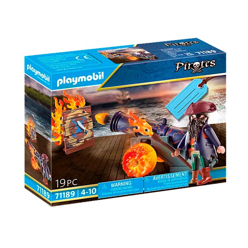 Playmobil Piratas 71189 Set De Pirata Con Cañon