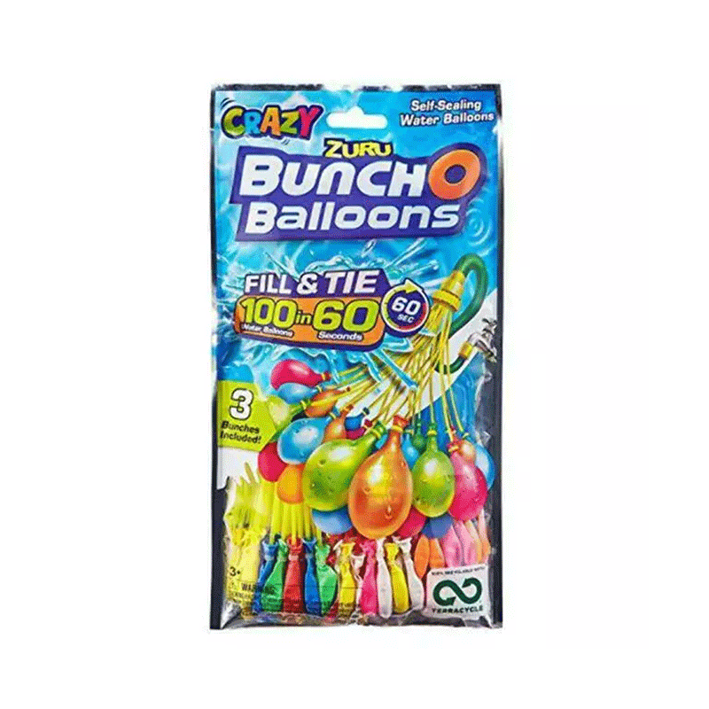 Zuru Globos Bunch 56288 Globos de Llenado Rapido 3 Pack