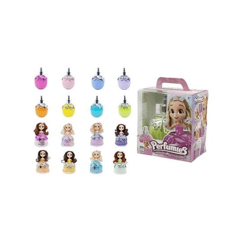 Hastoys 1260 Perfumes Para Niña Frascos Transformables En Muñecos Surtido