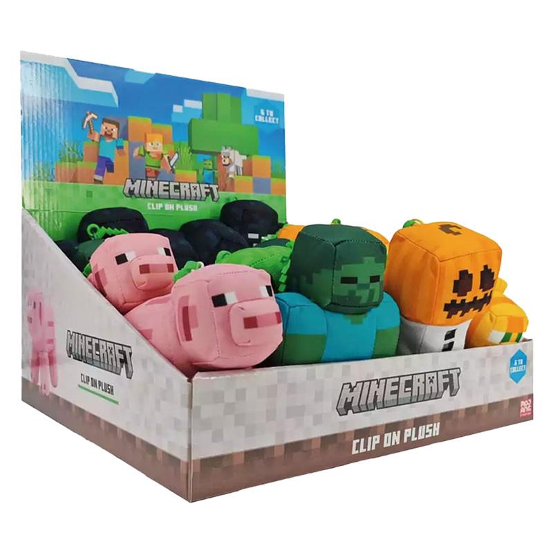 Mojang Minecraft Mc7004 Peluche Con Clip Peque–o Surtido