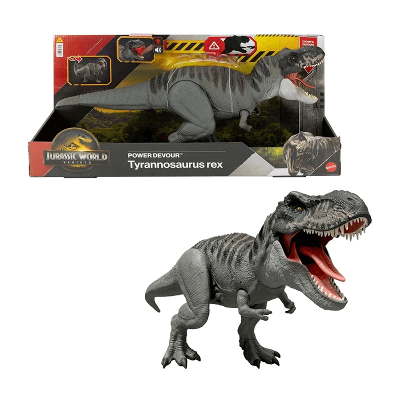 Mattel Jurassic World Jch02 Dinosaurio Tyrannosaurus Rex Con Funciones Especiales