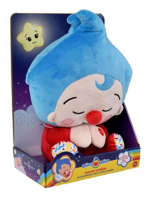 Arbex Toys Plim Plim 8403 Payaso Dormilon Con Musica Peluche 30 Cm