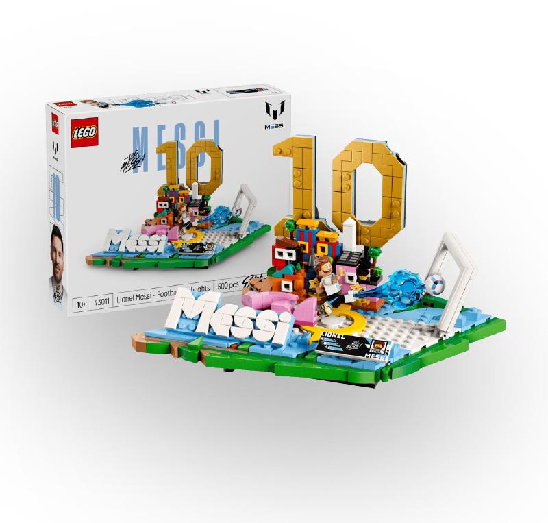 Lego Editions 43011 Lionel Messi Fenomenos Del Futbol