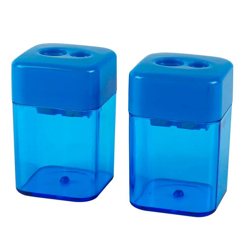EAGLE Sacapuntas Plastico 1 Agujero Color Azul (ASST 1/3)