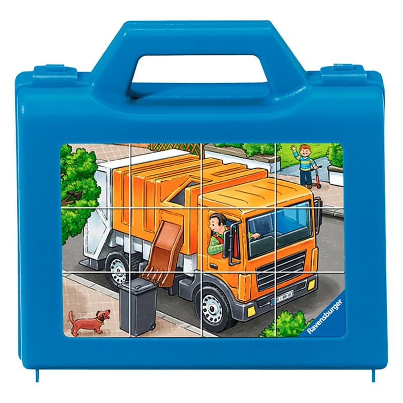 RAVENSBURGER Rompecabezas Para Nios 74068 mis vehiculos favoritos 12 Piezas
