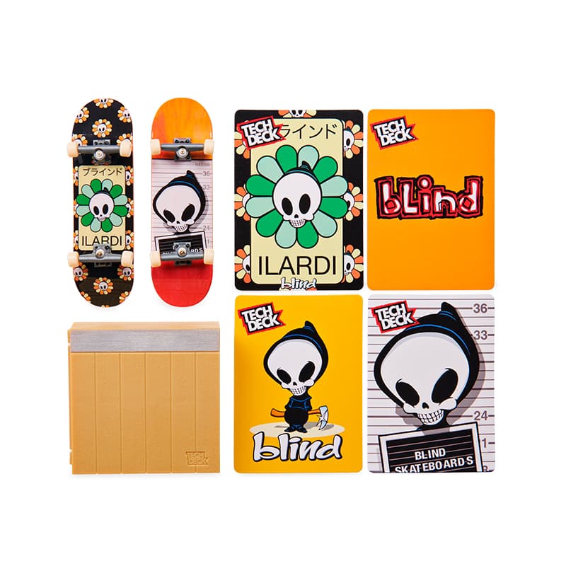Spin Master Tech Deck 6066629 Patineta Serie Versus 2 Unidades Incluye 1 Obstaculo